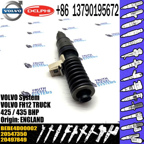 High Quality Diesel Fuel Injector 20547350 Common Rail Injection Nozzle BEBE4D00203 BEBE4D00001 BEBE4D00002 For VOL