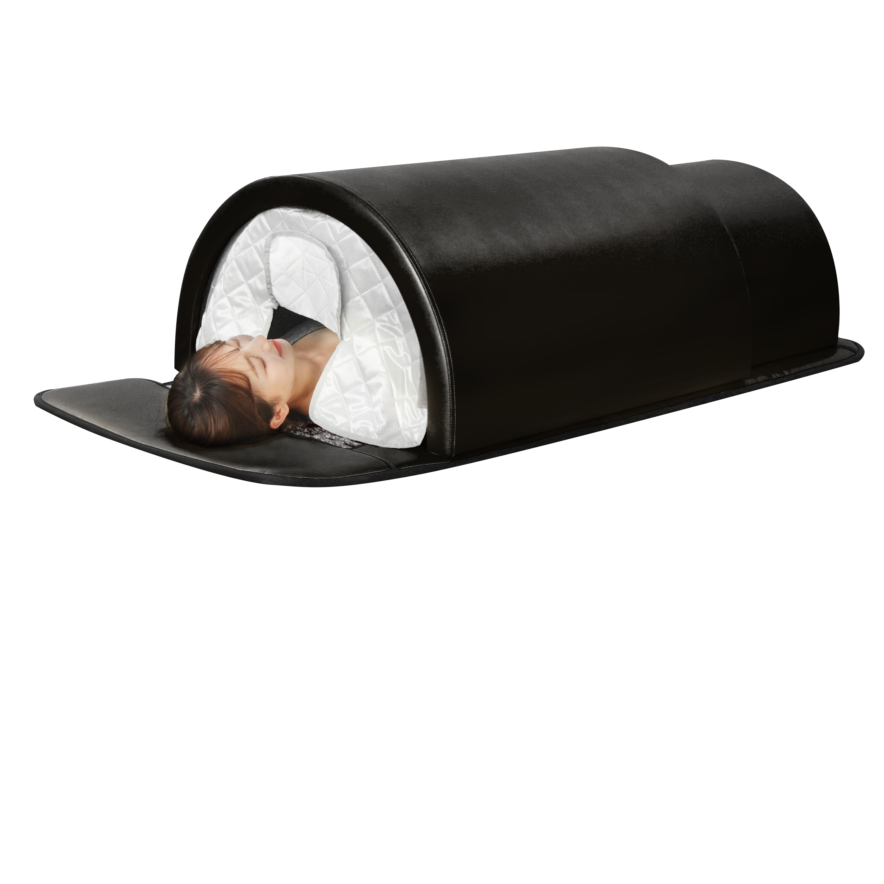 Color Logo Customization One Controller PU Pine Wood Frame Sauna Dome