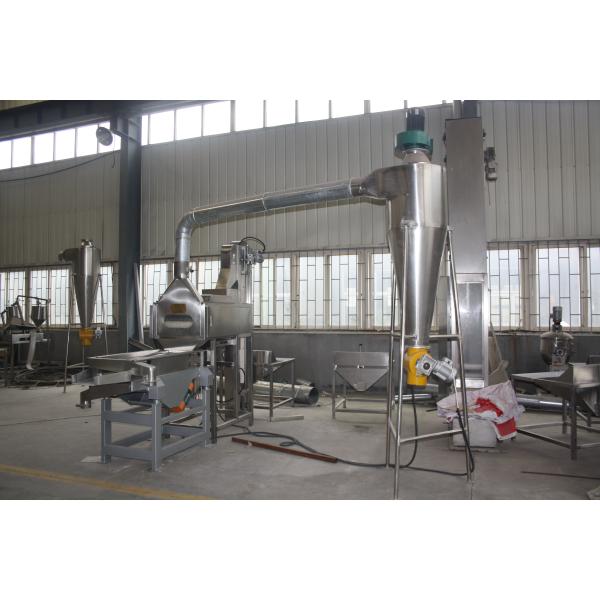 304 Stainless Steel 3.37kw Split Peanut Blanching Machine