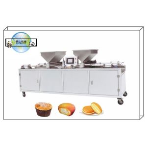 PANDA Semi-Automatic Cup Cake Production Line,Custard Muffin Cake Production