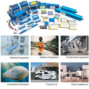 Rectangular 18650 Custom Battery Packs Multipurpose Practical