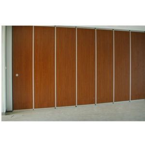 Wooden Soundproof Temporary Sliding Partition Walls For Hotel Banquet Hall