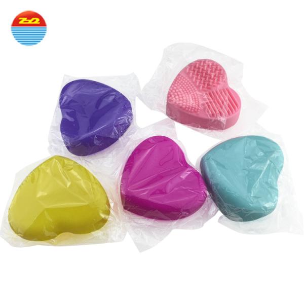 Quality Easily Rinses Clean Silicone Skin Brush Healthy Silicon Sponge Eco - Friendly Material wholesale