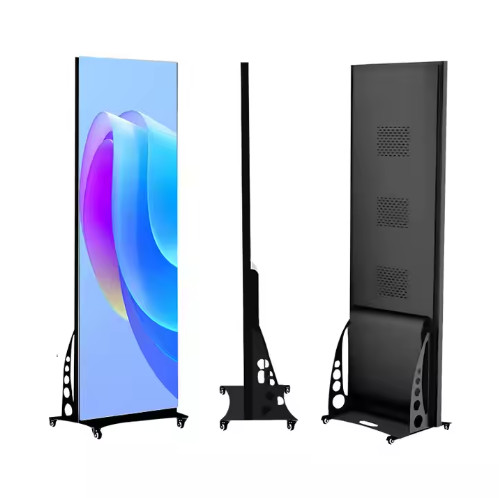Portable Led Video Wall P1.25 P1.5 P1.86 P2 P2.5 With Wheels Poster Advertising