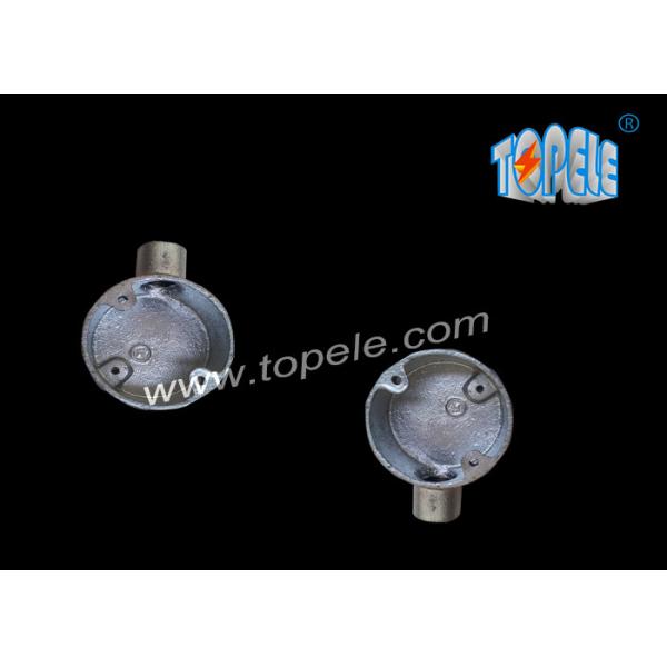 BS4568 Casting Malleable Iron Pipe Fittings/ 25mm Galvanized Terminal One-Way