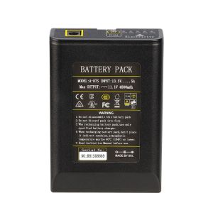 Input 13.5V 5A Optic Fiber Fusion Splicer Battery Pack Output 11.1V 4800mAh
