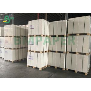 White Card Double Sided Coated Cardboard 1.2mm Solid Board For Folders Frame