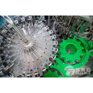 Juice / Draught Glass Bottle Filling Machine Automatic 1500ml Soft Drink