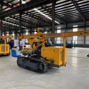 Rock Crawler Blast Hole DTH Drill Rig 20m Drill Hole Depth For Mine