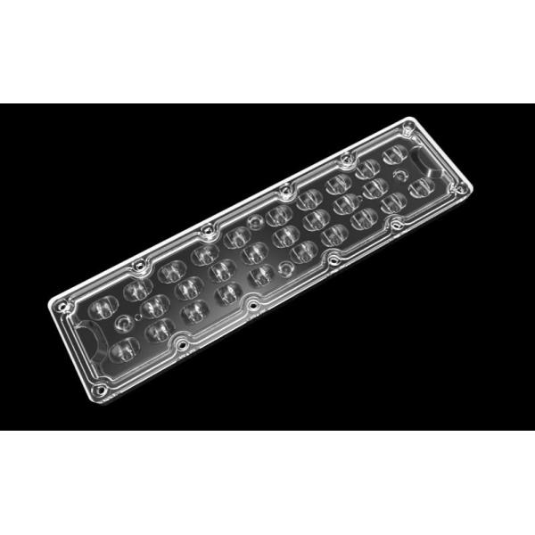 28 In 1 Size270*70MM Optical LED Street Light Lens Environmental Friendly For