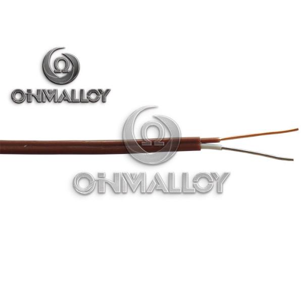 Quality ANSI MC 96.1 Type K Thermocouple Cable 2xAWG16 With Silicone Rubber Jacket wholesale