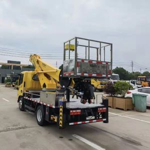 Dongfeng 30 Meter Single Row Truck Mounted Aerial Work Platform High Lift