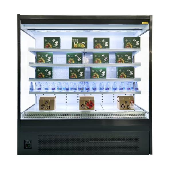 Plug-in Type Vegetable Display Fridge Multideck Display Chiller Commercial Open