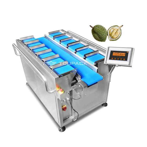 Frozen Dried Durian Dried Mangoes Fruit Multihead Weigher Combination Equipment