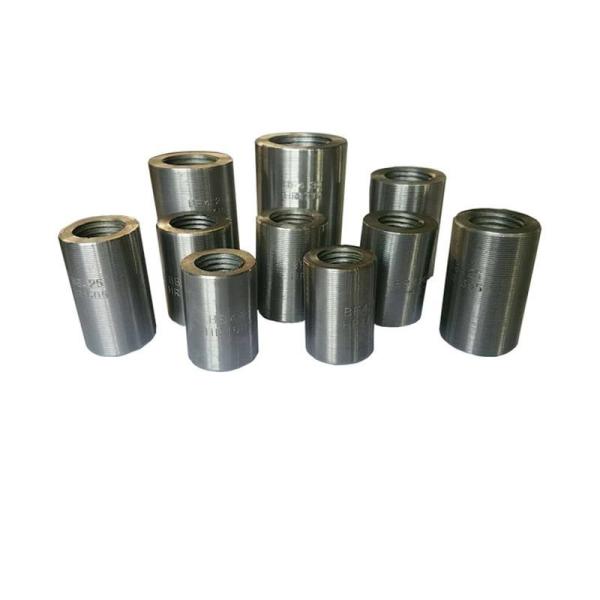 Quality Parallel Thread Steel Rebar Sleeves , Mechanical Rebar Splicing System wholesale