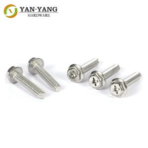 stainless screw external hexagon cross screw furniture part