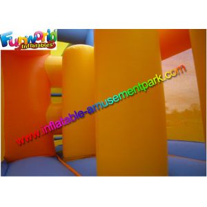 Giant Inflatables Obstacle Course , Kids / Adluts Ostacle Game