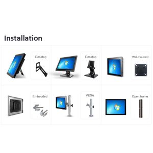 19 Inch Industrial Panel PC IP65 Waterproof Fanless Touch Screen Computer