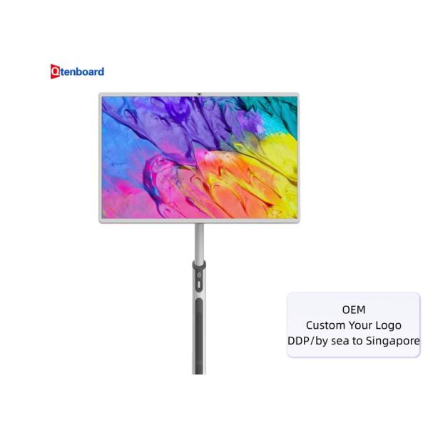Quality OEM/ODM Stand By Me TV 360° Rotatable Height Adjustable Portable Smart TV Supplier For Singapore wholesale