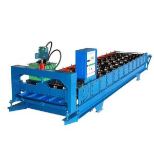 Cheap Color Coated Wall Panel Roll Forming Machine , Roofing Sheet Making Machine for sale