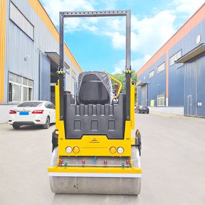 New 3000kg 3 Ton Diesel Engine Mini Compactor Road Roller Double Drums Roller