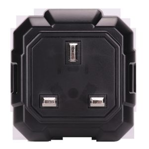 LCD Display 250V EN61010-1 Socket Plug Tester , Socket Tester With RCD Test