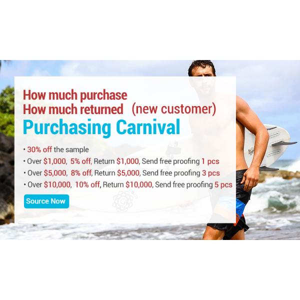 Summer Boys Beach Shorts Customized Color Full Dye Sublimation Machine Washable