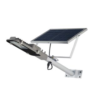 Portable All In One LED Solar Street Light High Efficiency Energy Saving 10W To