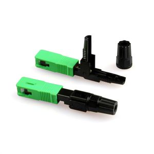 FCC Singlemode Fiber Optic Quick Connector Sc Apc 50mm Ftth Fast Connector