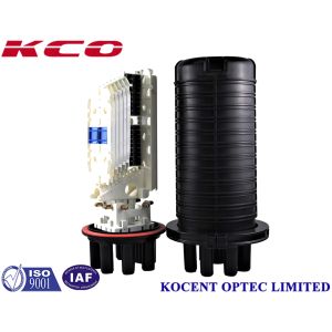 Dome Type Fiber Optic Splice Closure , Fiber Optic Joint Box 1 In 6 Out KCO-05A
