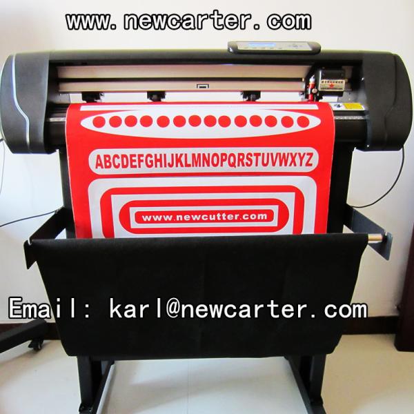 Contour Cutting Plotter With Optic Eye 24 Inches Vinyl Sticker Cutter With Laser