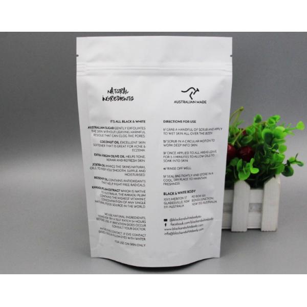 Stand Alone Zipper Top Aluminized Popcorn Snack Bags