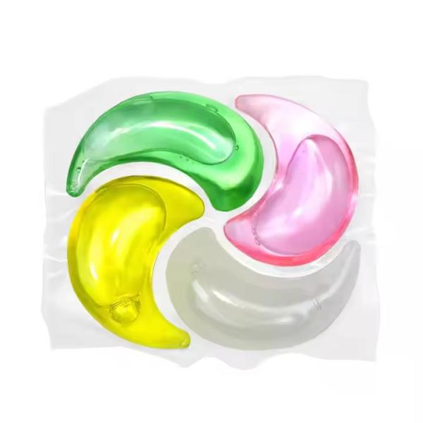 Quality Four-Cavity 12g Long-Lasting Fragrance Gel Shape Laundry Pods In Customized Color For Detergent APPAREL wholesale
