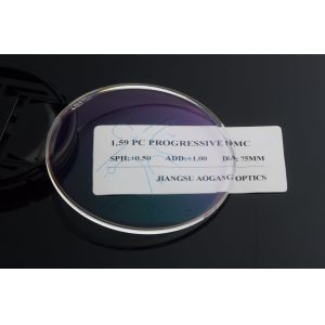 Far / Near Vision 1.59 Polycarbonate Progressive Lenses Reliable Imported Raw
