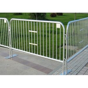 Galvanized Temporary Construction Fence Movable Traffic Control Barrier Fence