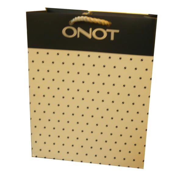 250gsm Matt Lamination Paper Carrier Bag Customized size&Printing for Gift