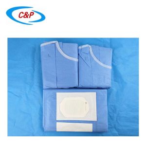 Cheap Disposable Ophthalmic Surgiwear Eye Drape Pack With Pouch for sale