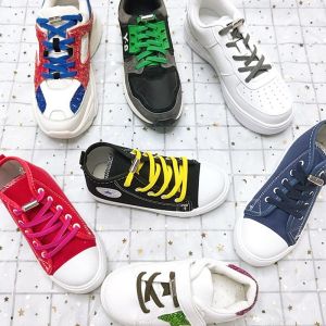 Factory Sell Cheap Colorful Silicone Rubber Elastic No Tie Shoelace