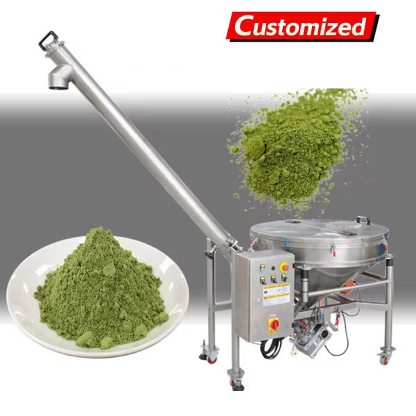 Quality custom Screw elevator, screw conveyor  Stainless Steel Vertical Loading Hopper Screw Conveyor Elevator for Corn Wheat Rice Grain wholesale