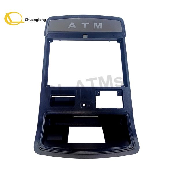 ATM Parts Supplier Hyosung Nautilus Hyosung 2700CE Black Front Bezel Inner Fascia Mold NH2700CE & 2700T Top Facia Bezel