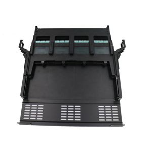 144 Fibers 1U UHD MPO Patch Panel Optical Distribution Frame Up to 12 Modules