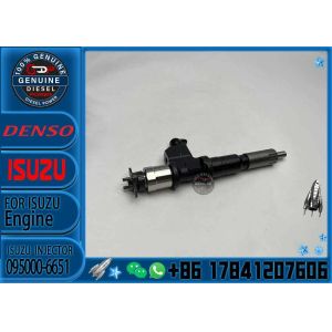 Strong Power Common Rail Fuel Injector 095000-6651 8-98030550-1 for ISUZU GIGA 6WF1 Heavy Duty CYZ EXZ 14.3L
