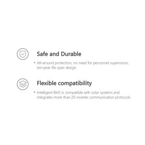 Wall Mounted Or Cabinet / Rack 51.2V 48V LiFePO4 Battery For Solar Home Energy