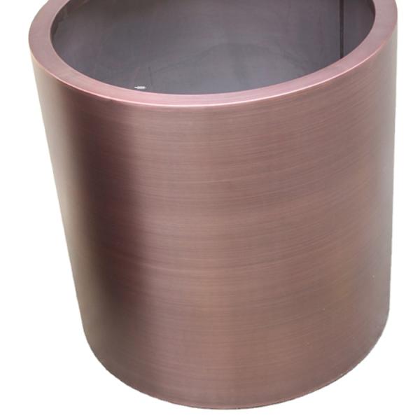 High quality interior flower pot metal flower bowl planter