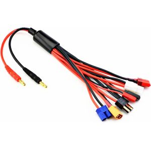 9 In 1 Splitter Cable RC Lipo Battery Charger Connector Adapters