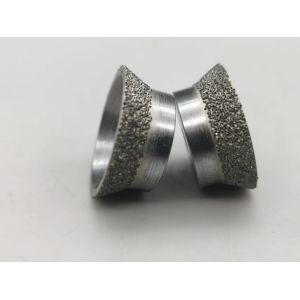 High Durability Sintered Diamond Wheels 30mm Brazed Customized Hardness