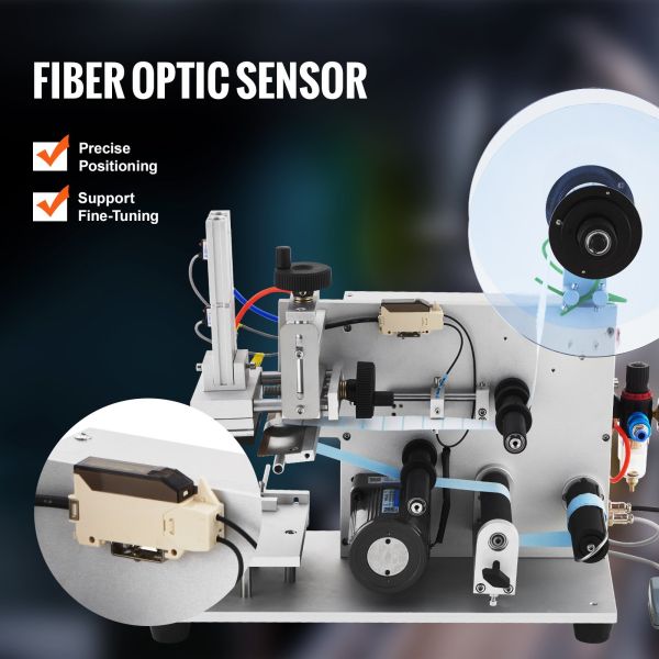 YIMU YM120 Desktop Pneumatic Labeler: Semi-Automatic Precision for Flat Surface