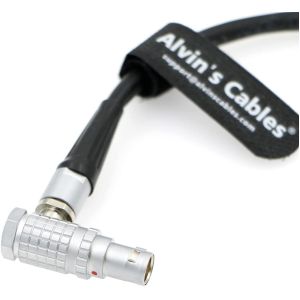 Alvin'S Cables 6 Pin Male To Right Angle 6 Pin Female Power Cable For DJI Ronin