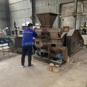 1750*1250*680 Wood Sawdust Piston Press Briquette Machine with 8-75mm Briquette