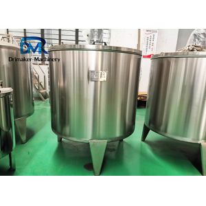 SUS 304 Liquid Process Equipment Juice Beverage Mixing Blending Tank